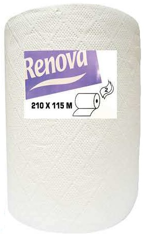 RENOVA SECAMANO 2 CAPAS ROLLO 115 METROS