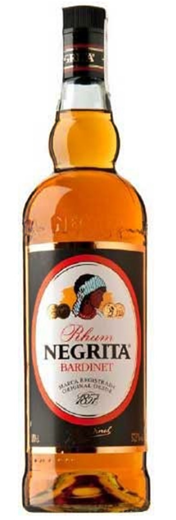 RON NEGRITA DORADO 1L.     37,5º
