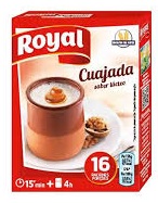 ROYAL CUAJADA PAQUETE 4 SOBRES.-48G