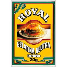 ROYAL GELATINA NEUTRA 20 GRS