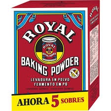 ROYAL LEVADURA POLVO DE 5 UNIDADES.
