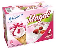 ROYNE HELADO CONO NATA-FRESA 4X120 ML