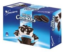 ROYNE HELADO CONO PREMIUM BLACK-COOKIES 4X120 ML