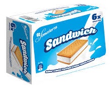 ROYNE HELADO SANDWICH NATA 6X100 ML