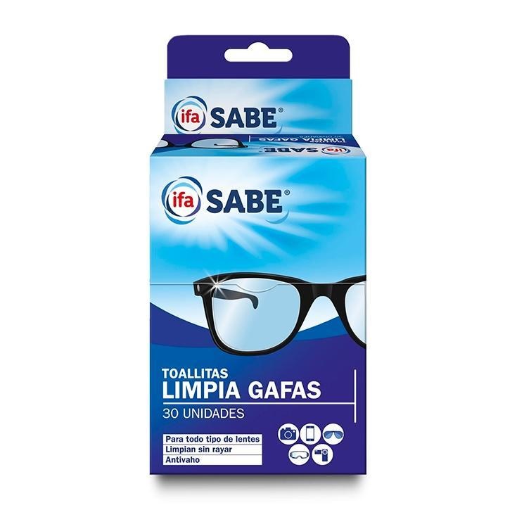 SABE TOALLITAS LIMPIA GAFAS 30U.