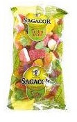 SAGACOR GOMA SURTIDA AZUCAR B/350G.