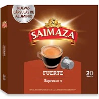 SAIMAZA EXPRESSO FUERTE.20CAPS.104G (538)