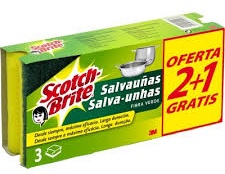 SCOTCH BRITE ESTROPAJO 2+1