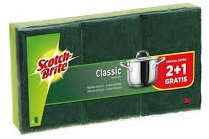 SCOTCH BRITE F. VERDE 2+1 C /ESPONJA