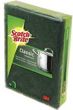 SCOTCH BRITE FIBRA VERDECON ESPONJA