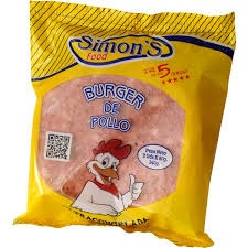 SIMON`S HAMBURGUESA POLLO 3X80 GRS