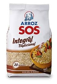 SOS ARROZ INTEGRAL 1KG.
