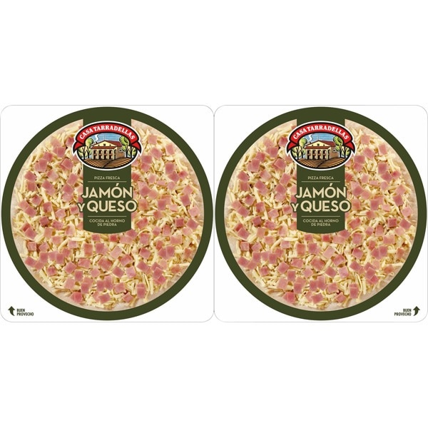 TARRADELLAS PIZZA JAM/QUESO 2X225GR (576)