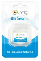 UNNIA HILO DENTAL AROMA MENTA 50M.