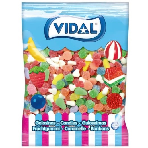 VIDAL GOMINOLA MINI MIX AZUCAR BOLSA 1KG. (265)