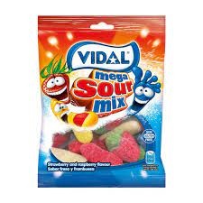 VIDAL MEGASURTIDO ACIDO BOLSA 100G. (264)