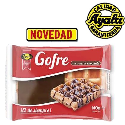 WAFFY GOFRE CON CHOCOLATE 120 GRS