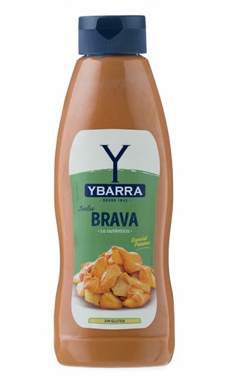 YBARRA SALSA BRAVA PET 250ML. (611)